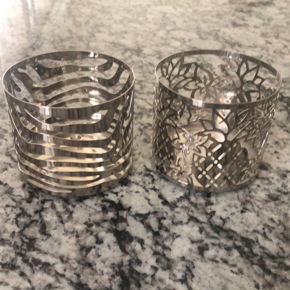 Candle Holders, Set of 2